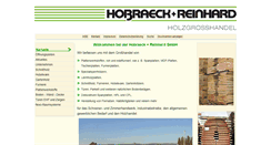 Desktop Screenshot of hobraeck.de
